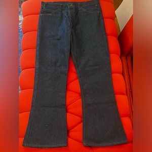 Orange Tab Levi's 646 bel bottoms New Without Tag never worn 38L 32W NWOT